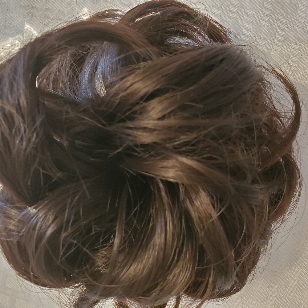 DARK BROWN PONYTAIL WRAP Hairpiece,New